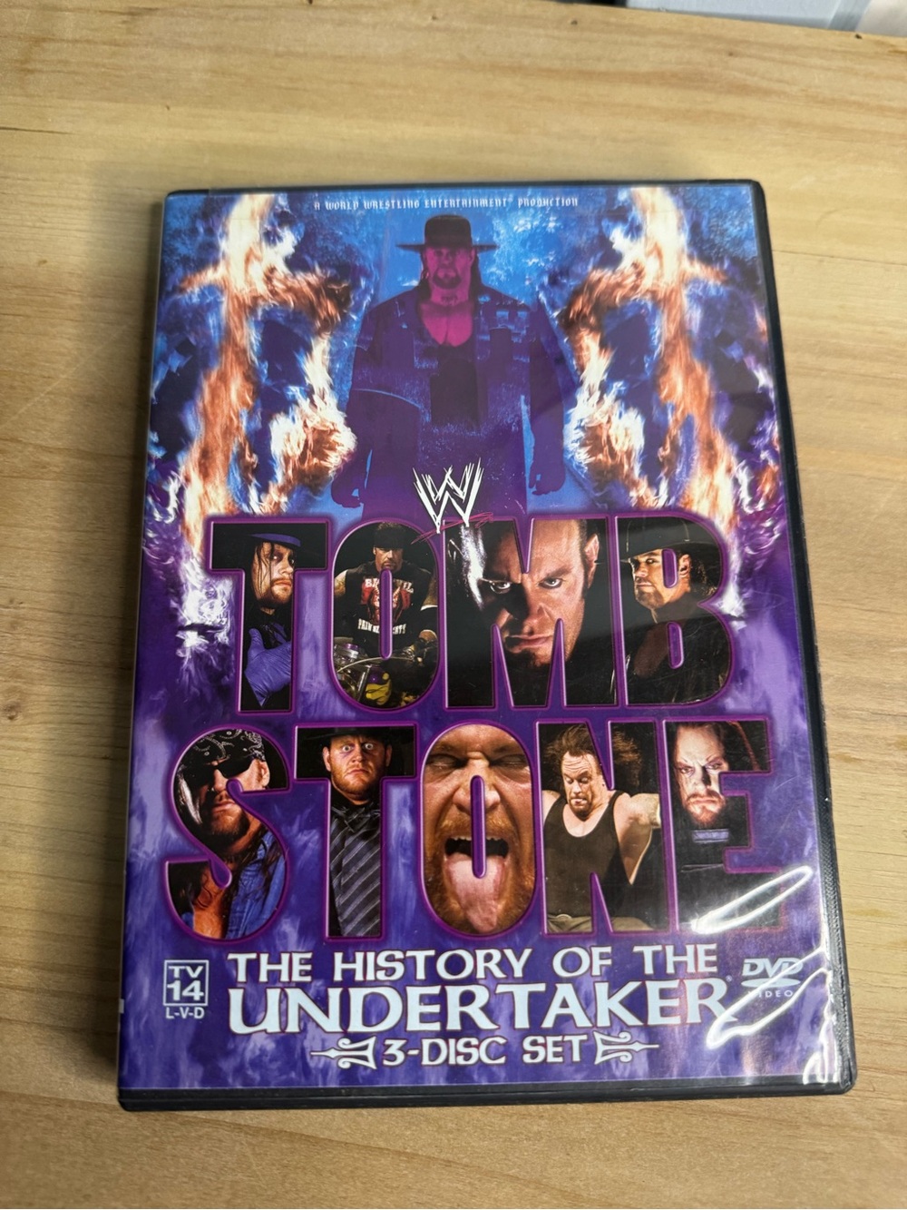 ⚰️ WWE Tombstone The History of The Undertaker 3-Disc DVD Set